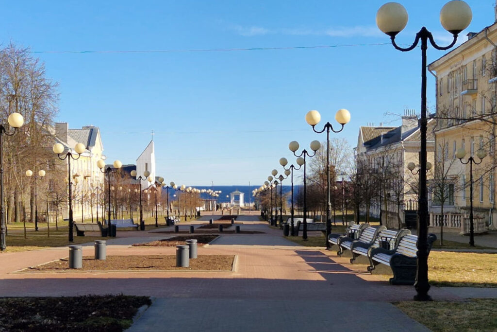 Sillamäessä Itä-Viron kiertomatkalla Samimatkat